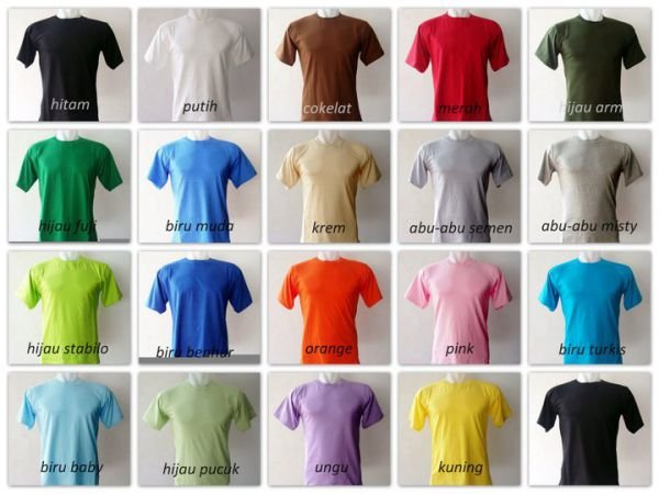 Grosir Baju Kaos Murah