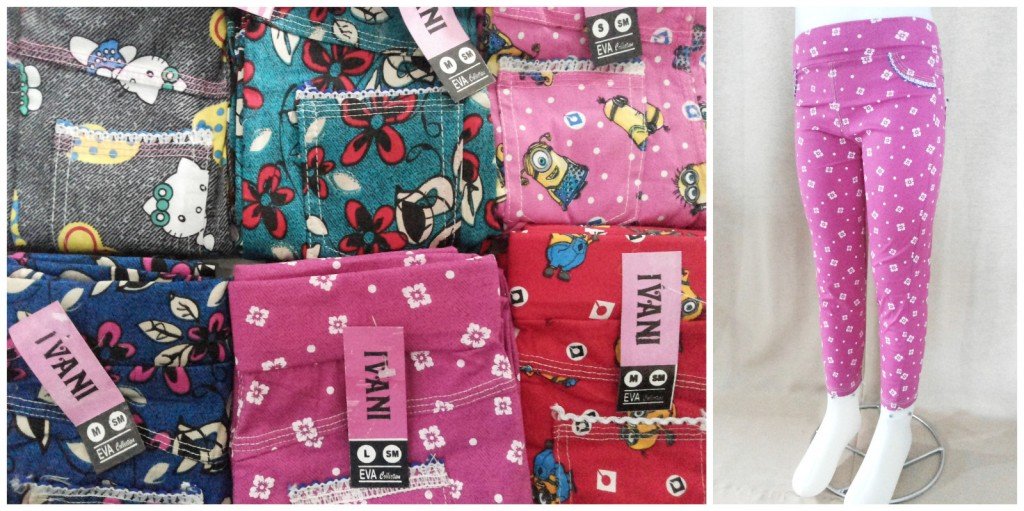 LEGGING BAHAN JEANS ANAK