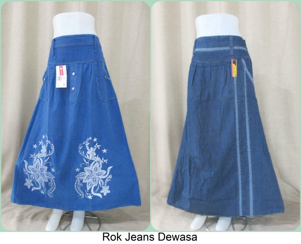 Sentra Grosir Rok Jeans Dewasa Termurah Cikarang