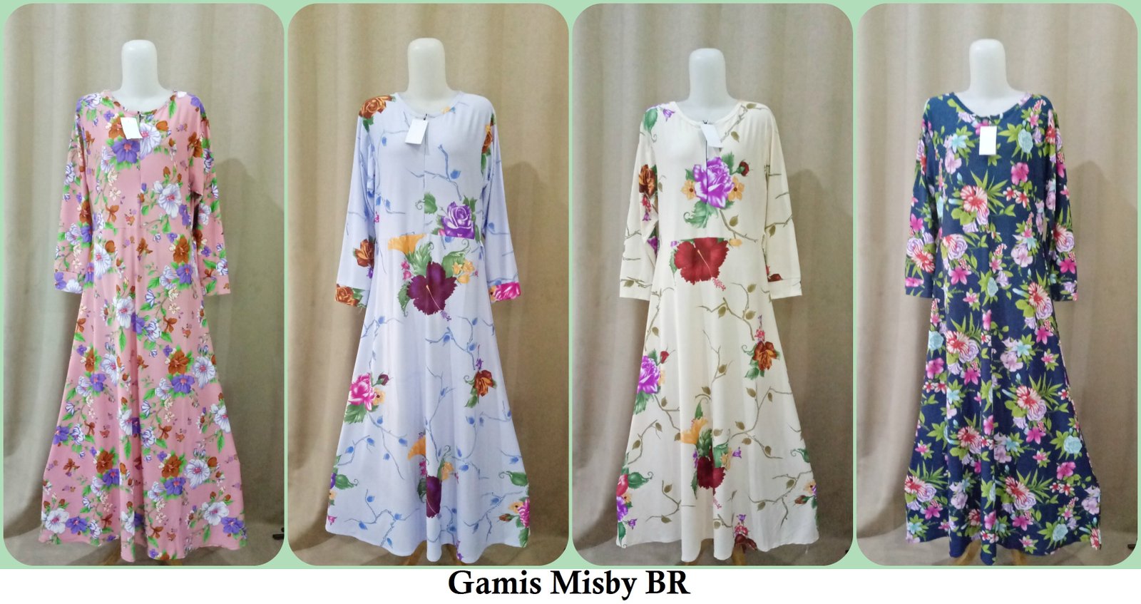 Pusat Grosir Gamis Misby BR Dewasa Murah