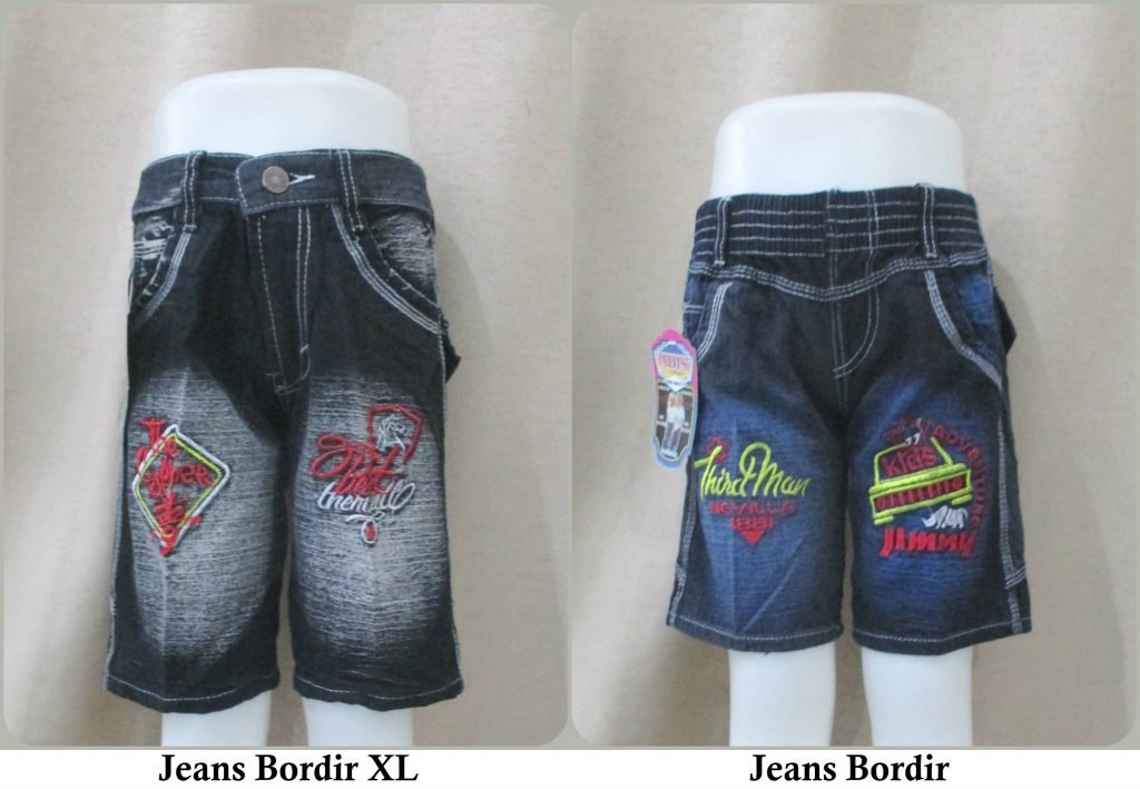 Pusat Grosir  Celana  Jeans  Bordir Anak Branded Murah Tanah  
