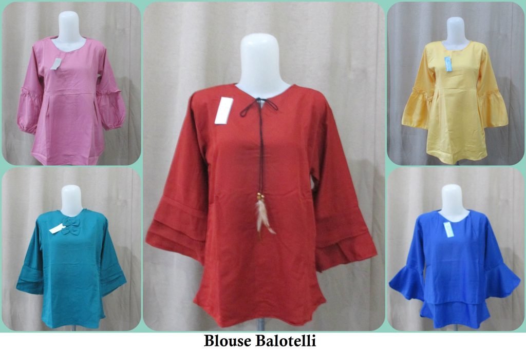 Grosir Blouse Balotelli Dewasa Model Terbaru Murah 28Ribu