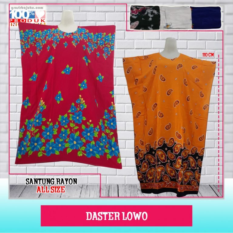 GROSIR DASTER MURAH 22rb katun santung rayon ...