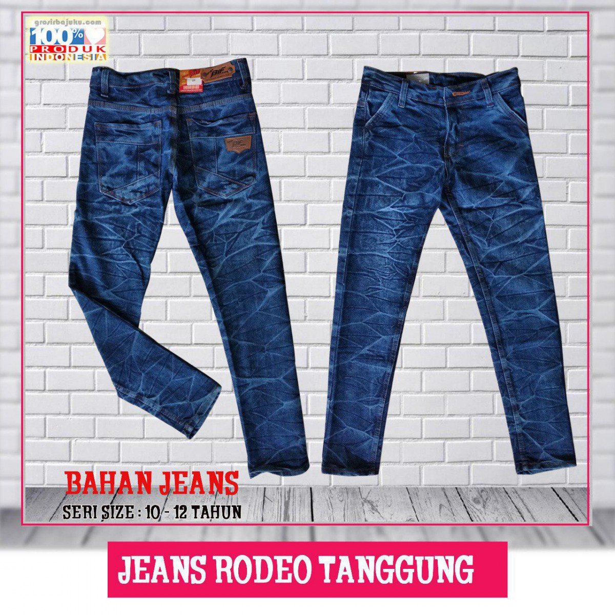 Jeans Rodeo Tanggung