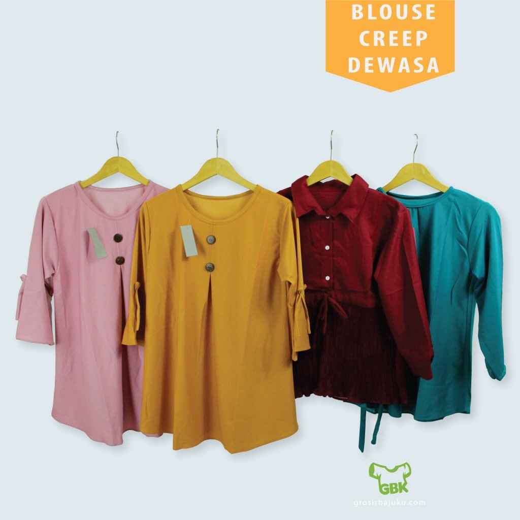 Blouse Crepe Dewasa Murah