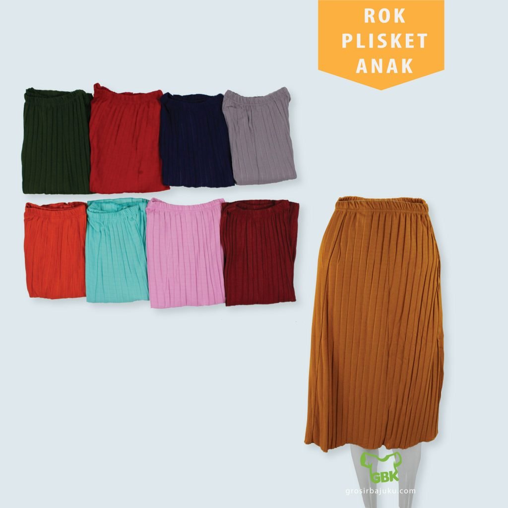 Rok Plisket Anak