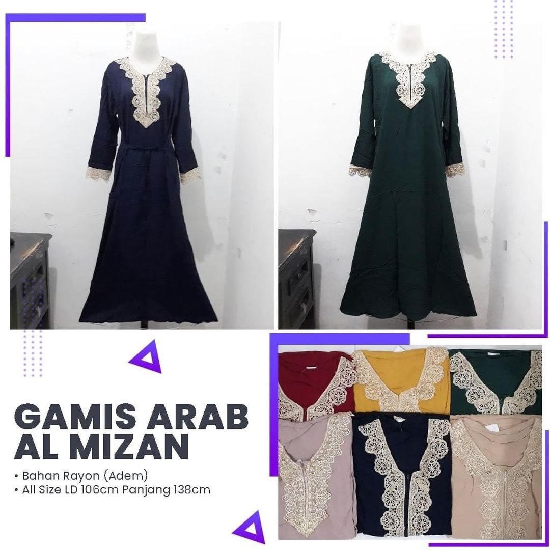 Grosir Gamis Arab Al Mizan