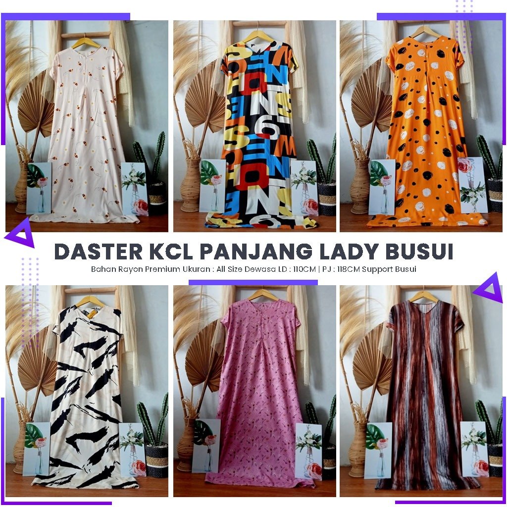 Daster Kcl Panjang Lady Busui